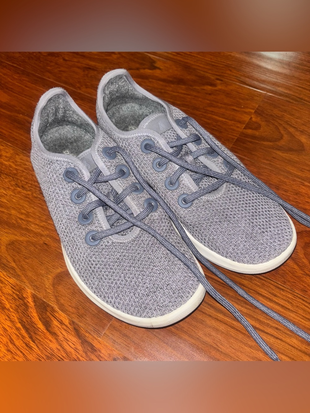 Allbirds Tree Runner Blue Gray Size 7